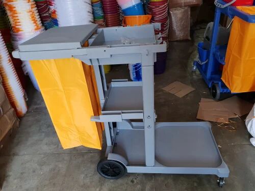 Plastic Janitor Cart