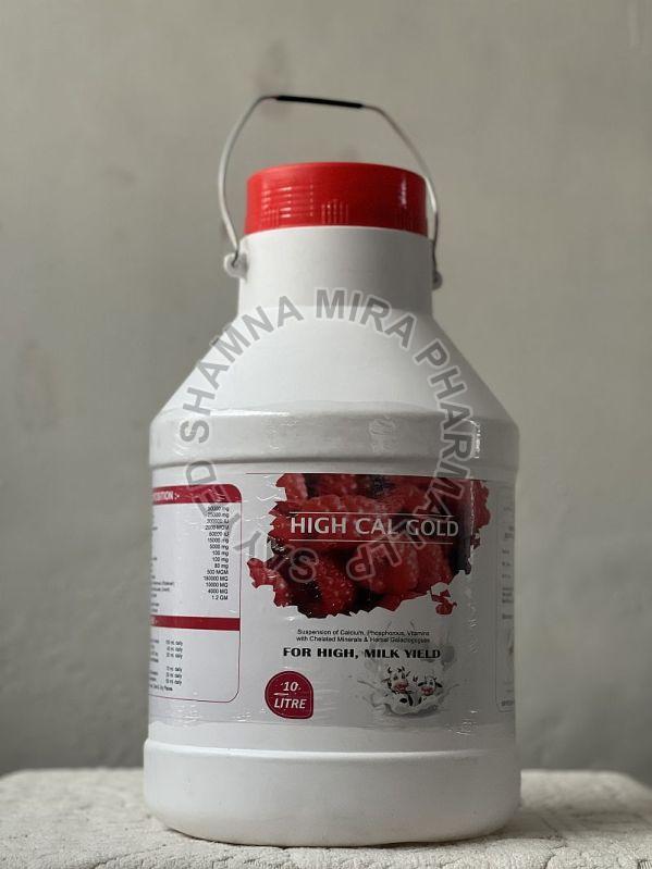 10 Litre High Cal Gold Animal Feed Supplement