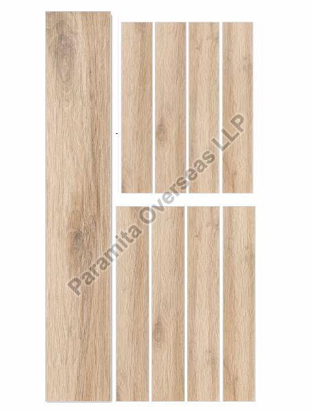 APR Beige Wooden Strip Ceramic Tiles