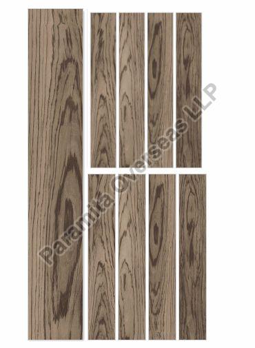 Rona Wood Choco Wooden Strip Ceramic Tiles