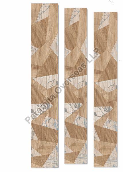 Wood Beige HL Wooden Strip Ceramic Tiles