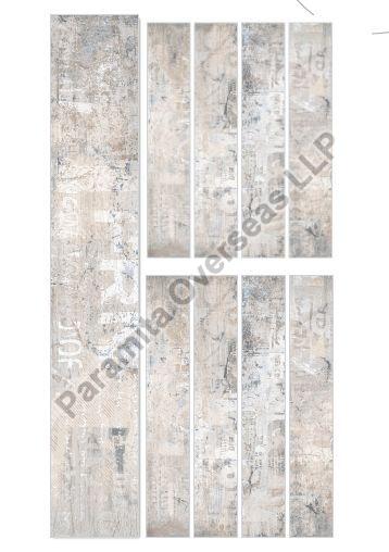 Wood Grey Wooden Strip Ceramic Tiles