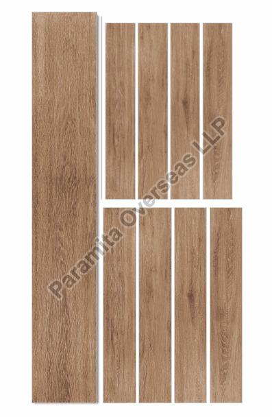 Wood Honey Wooden Strip Ceramic Tiles