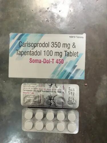 Carisoprodol And Tapentadol Tablet