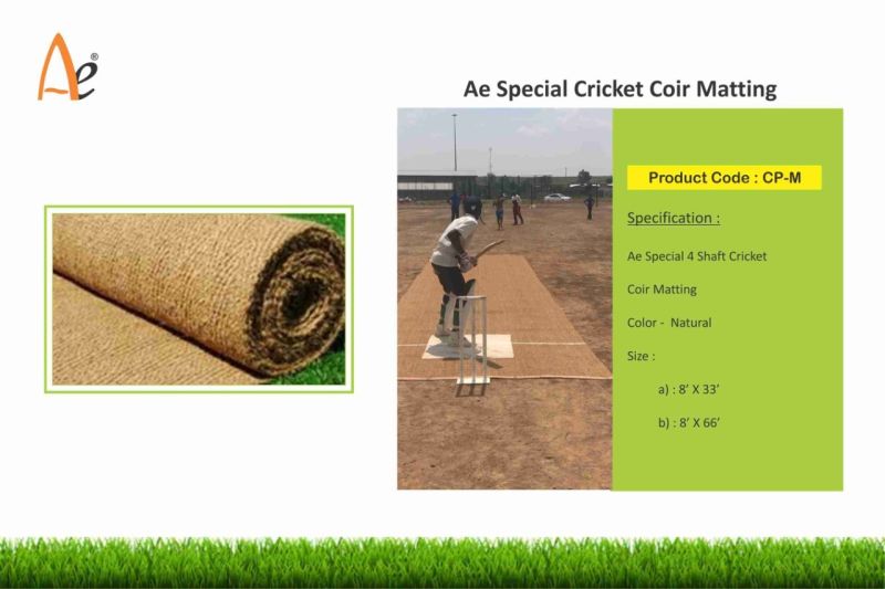 AE Cricket Coir Mat