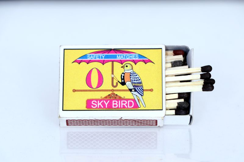 Sky Bird Safety Match Box