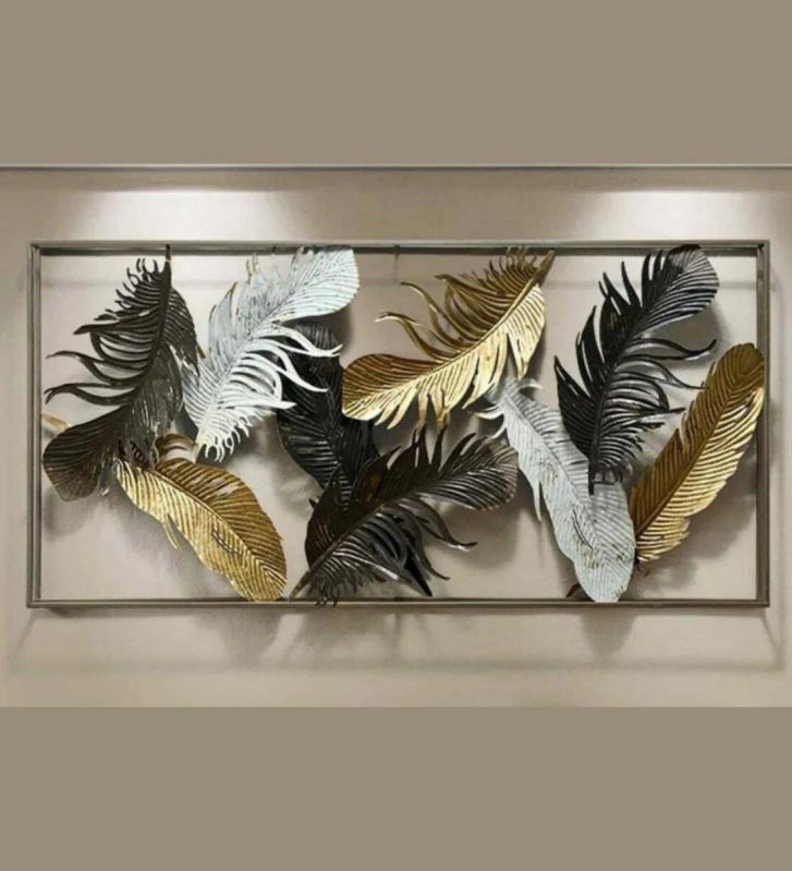 Metal Leaf Wall Art