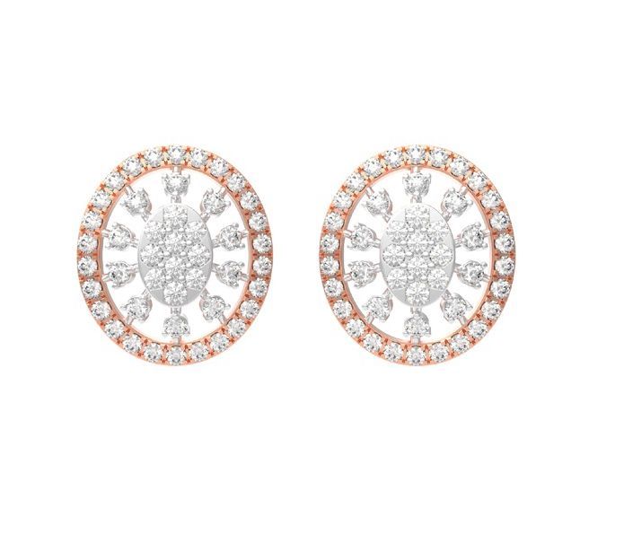 5.068 Grams Diamond Earrings