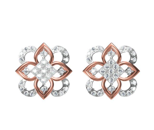 7.269 Grams Diamond Earrings