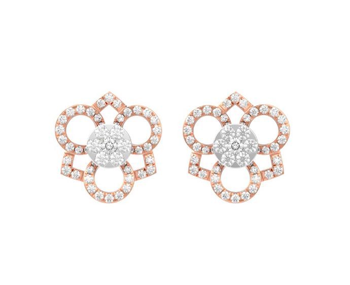 7.335 Grams Diamond Earrings