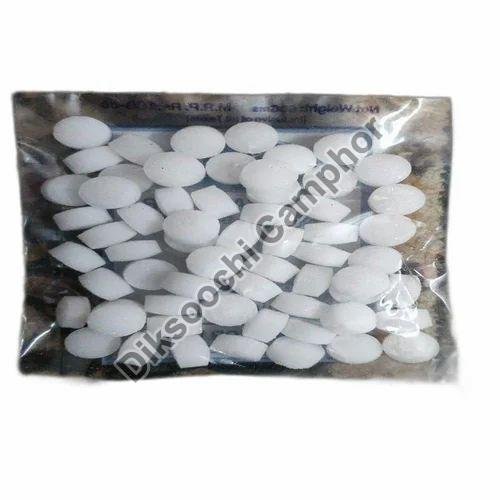 White Smokeless Pooja Camphor Tablet