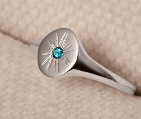 Ladies Birthstone Ring