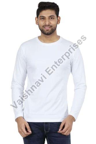 Mens Full Sleeve Round Neck T-Shirt