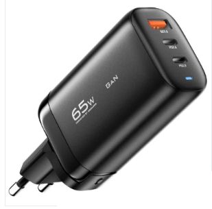 65W Gan Travel Charging Dock Power Adapter