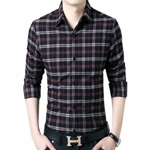 Mens Check Shirt.