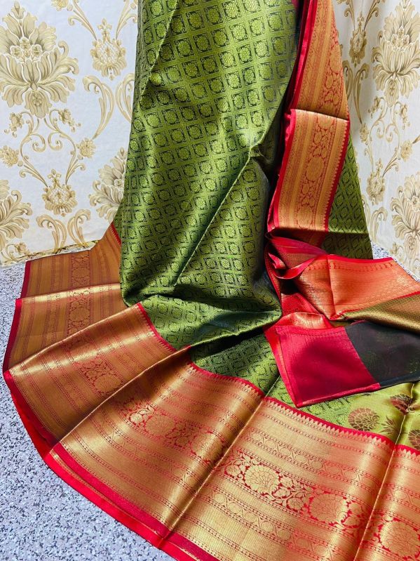 Banarasi Kora Muslin Silk Saree