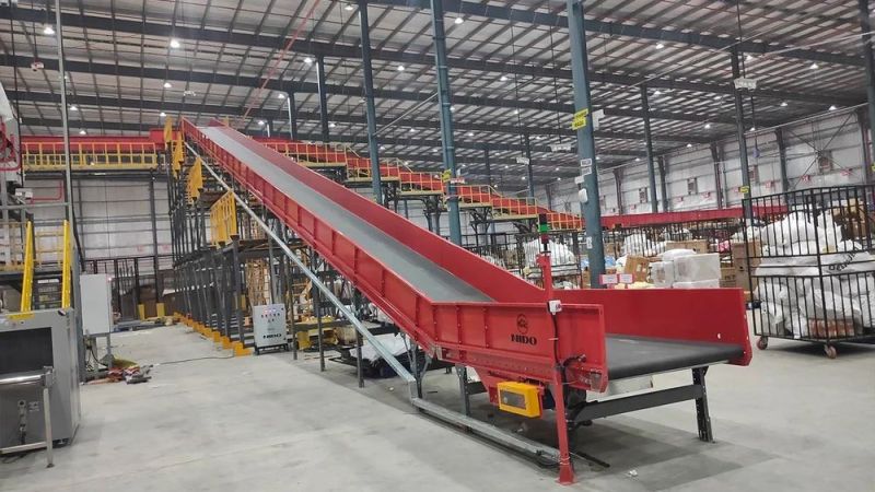 Inclined Belt Conveyor