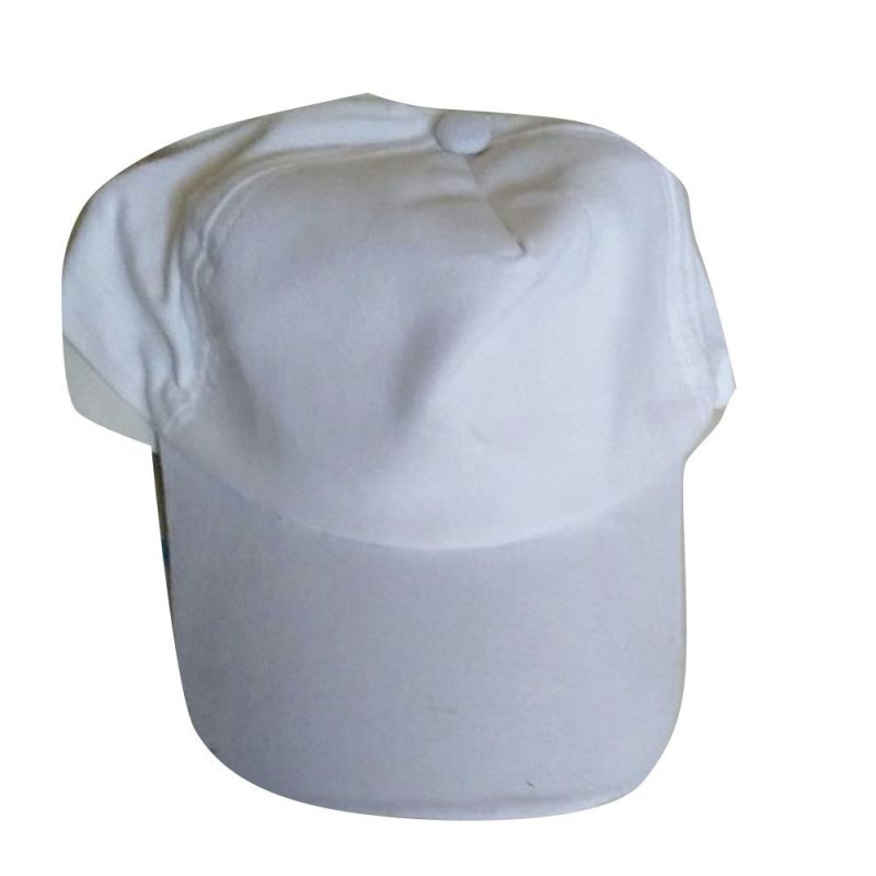 White Polyester Cap