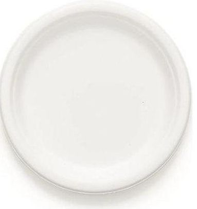 12 Inch Sugarcane Bagasse Round Plate