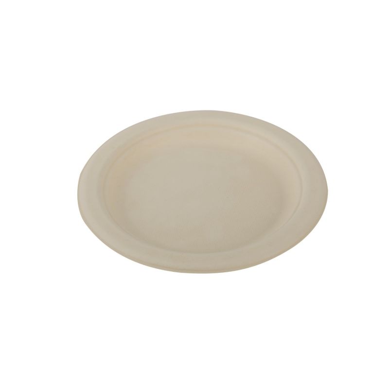 Sugarcane Bagasse Round Plates