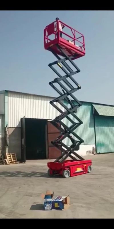 Battery Operated Scissor Lift Table