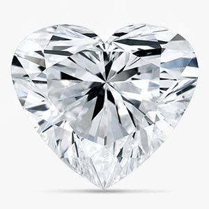 Natural Loose Heart Pie Cut Diamonds For making Fancy Jewellery