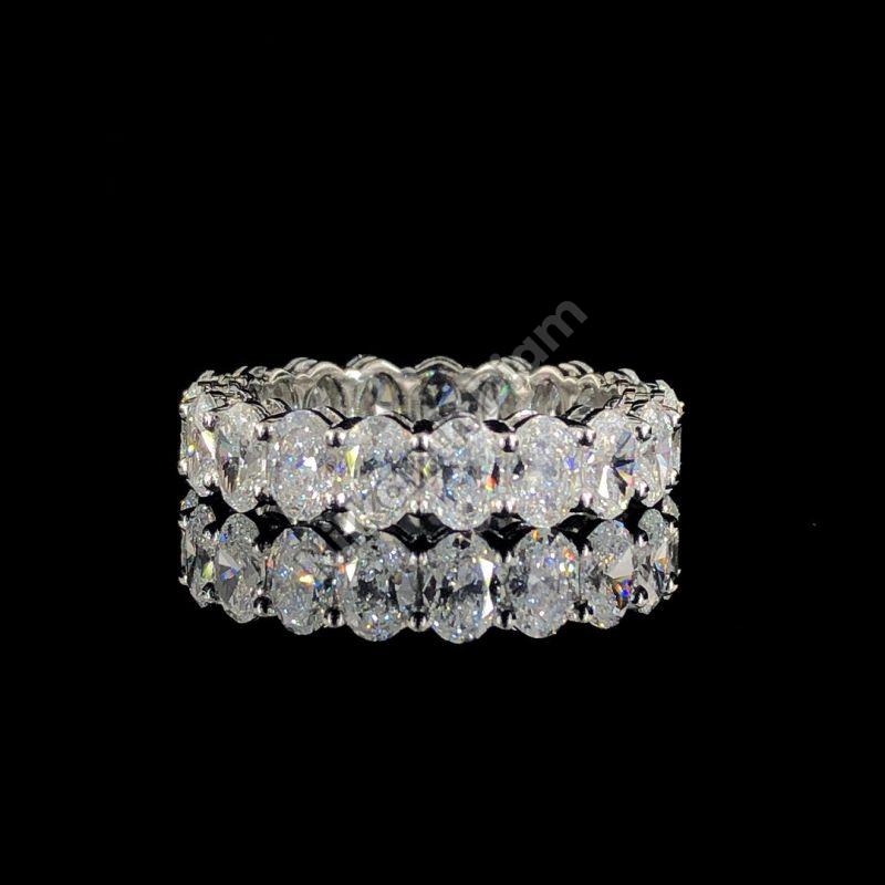 Oval Diamond Eternity Ring