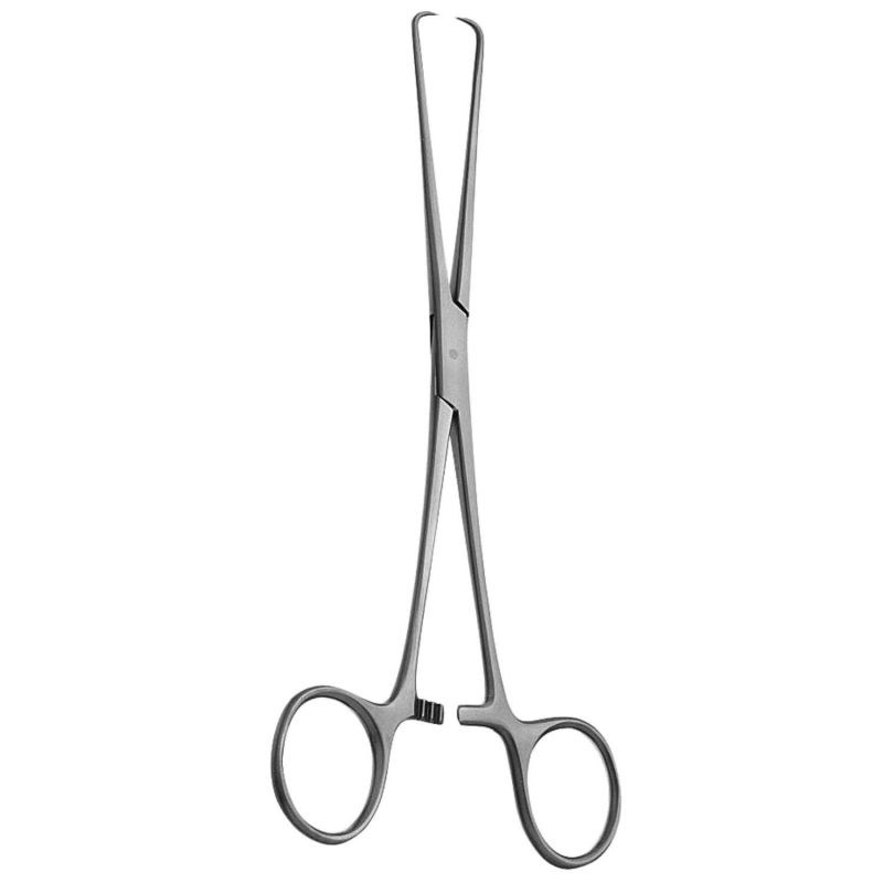 Stainless Steel Dull Uterine Tenaculum Forceps