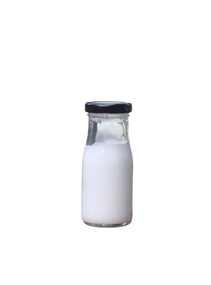 100ml Milk Glass Bottle