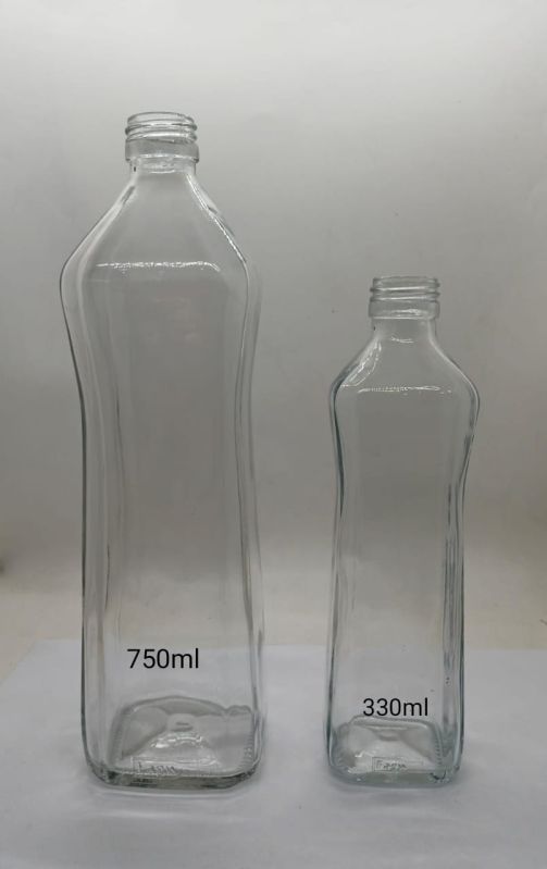 Screw Cap Water Glass Bottle