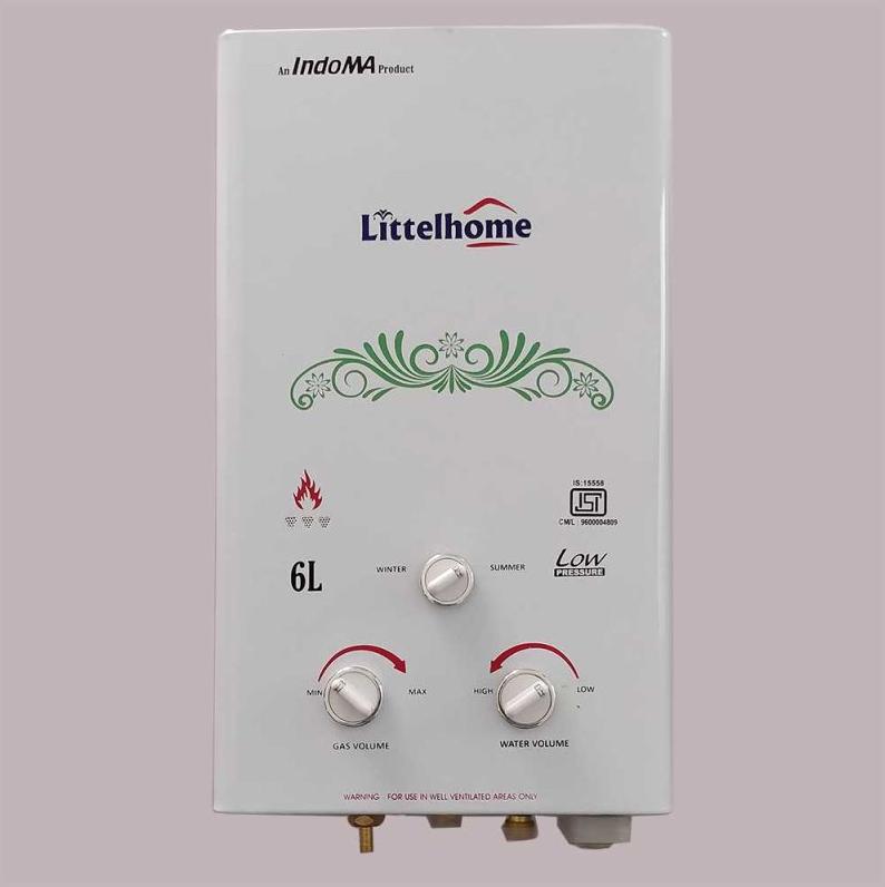 Littelhome Eco 6 Ltr Instant Gas Geyser