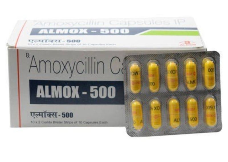 Amoxicillin Antibiotic Capsule