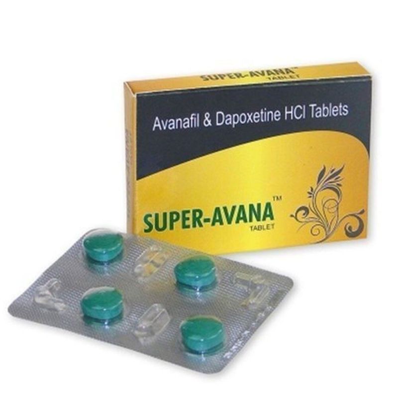 Avanafil 100mg and Dapoxetine 60mg Tablets