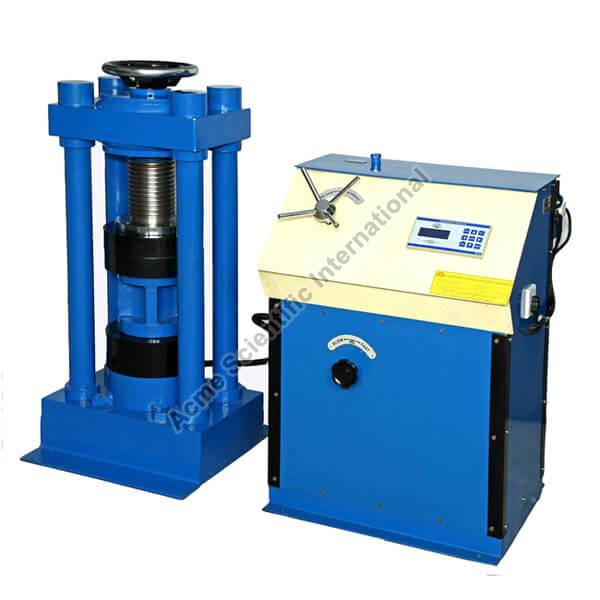 150Kn Electrically Operated Compression Testing Machine