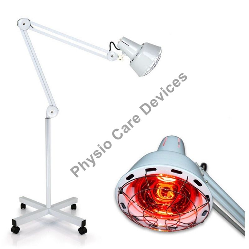 Infra-red lamp with floor stand