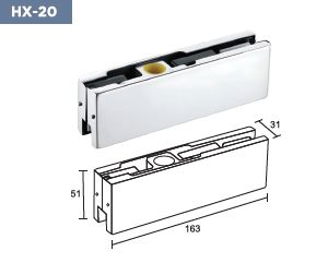 HX-20 Glass Door Patch Fittings