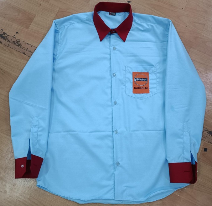 Indian Oil Petrol Pump Full Shirt