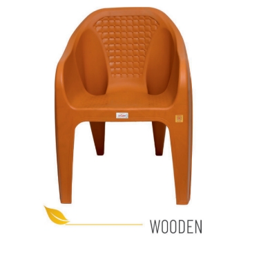 Bubble Wooden Durable Plastic Chair