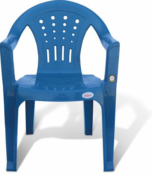 Maxima Blue Durable Plastic Chair