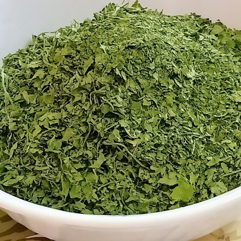 Green Dried Coriander Leaves