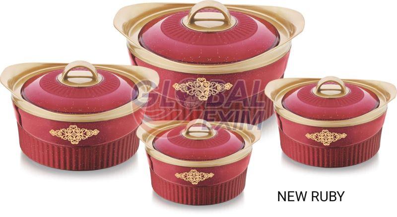 New Ruby Casserole Set