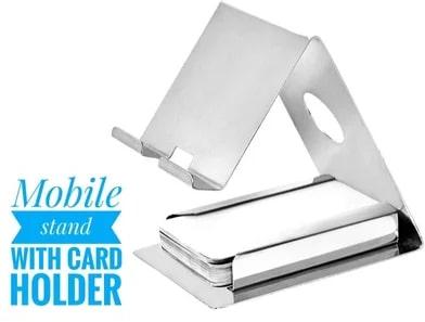 Mobile Stand with Card Holder