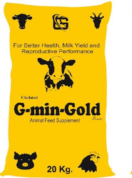 20kg G-min-Gold Mineral Mixture Cattle Feed