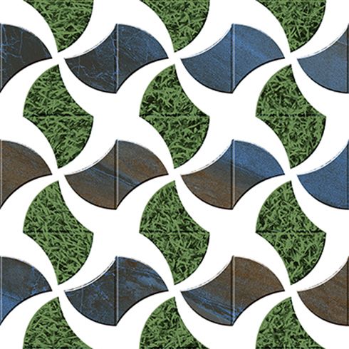 10006 Digital Vitrified Parking Tile