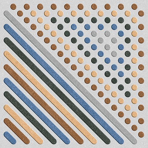 13001 Digital Vitrified Parking Tile