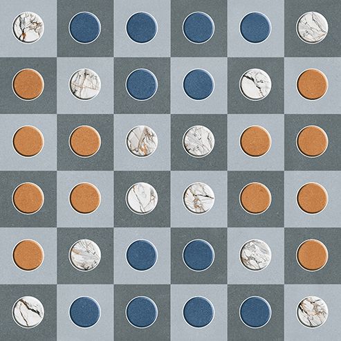 17005 Digital Vitrified Parking Tile