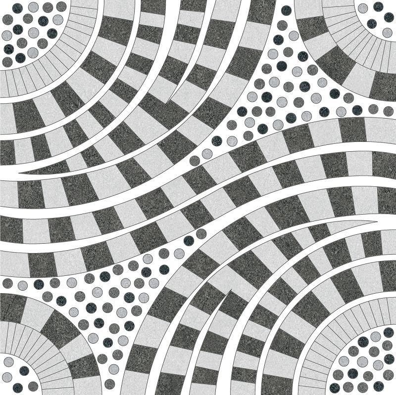 3010 Digital Vitrified Parking Tile