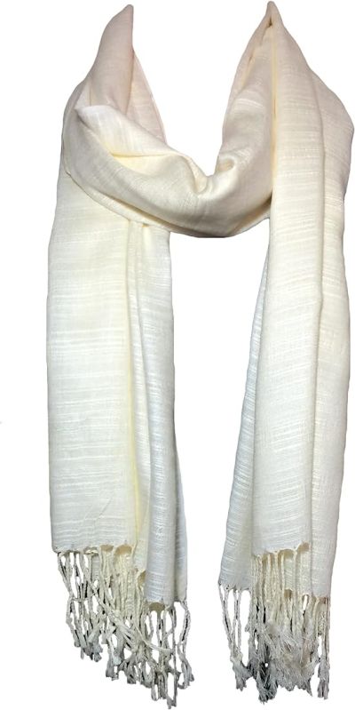 Plain Long Silk Scarves