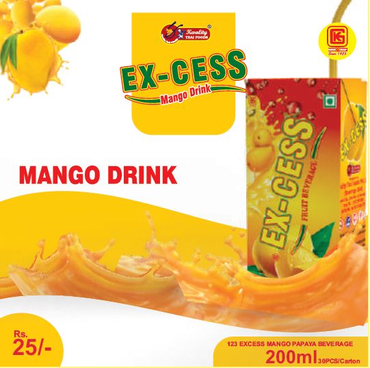 Ex-Cess Mango Drink