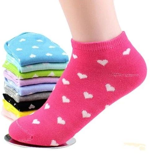 Ladies Printed Ankle Socks